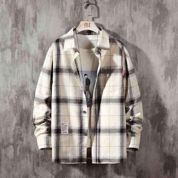 plaid shirt men's 2021 new korean long sleeve trend autumn casual coat cotton shirt men's wear, Black
plaid shirt men's 2021 new korean long sleeve trend autumn casual coat cotton shirt men's wear, Black