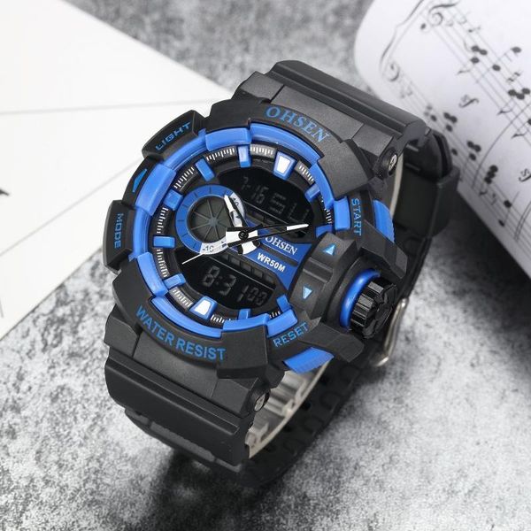 ohsen brand digital quartz men watches gift blue dial silicone strap outdoor sport diving lcd wristwatches male alarm satch, Slivery;brown
ohsen brand digital quartz men watches gift blue dial silicone strap outdoor sport diving lcd wristwatches male alarm satch, Slivery;brown