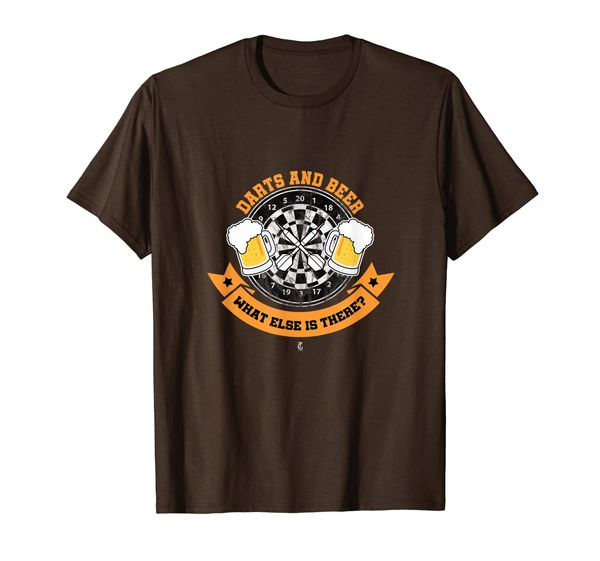 Darts And Beers What Else Is There Dart Player Pub T-Shirt, Mainly pictures