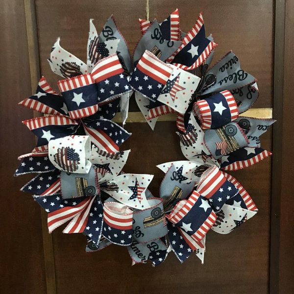 decorative flowers & wreaths fashionable independence day garland creative flag stripe ribbon/simulation plant wreath holiday door wall hang
decorative flowers & wreaths fashionable independence day garland creative flag stripe ribbon/simulation plant wreath holiday door wall hang