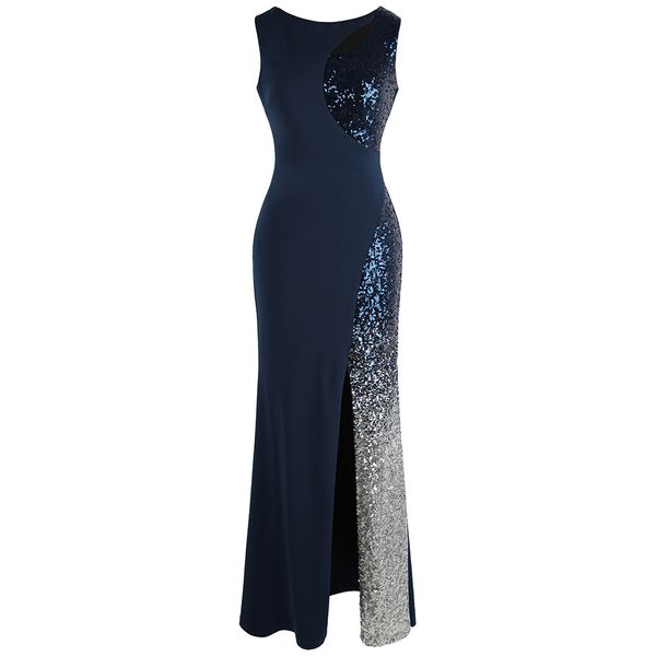 party dresses angel-fashions prom sequin gradient splicing slit sleeveless wedding royal blue 472 hi7s, White;black
party dresses angel-fashions prom sequin gradient splicing slit sleeveless wedding royal blue 472 hi7s, White;black