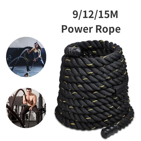 battle rope fitness power training 9/12/15m gym home exercise 25/38/50mm diameter workout muscle strength traning jump ropes
battle rope fitness power training 9/12/15m gym home exercise 25/38/50mm diameter workout muscle strength traning jump ropes
