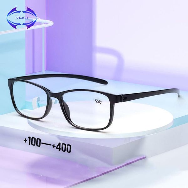 sunglasses vcka tr90 reading glasses men women presbyopic eyeglass spectacles resin transparent lense 1.0 1.5 2.0 2.5 3.0 3.5, White;black
sunglasses vcka tr90 reading glasses men women presbyopic eyeglass spectacles resin transparent lense 1.0 1.5 2.0 2.5 3.0 3.5, White;black