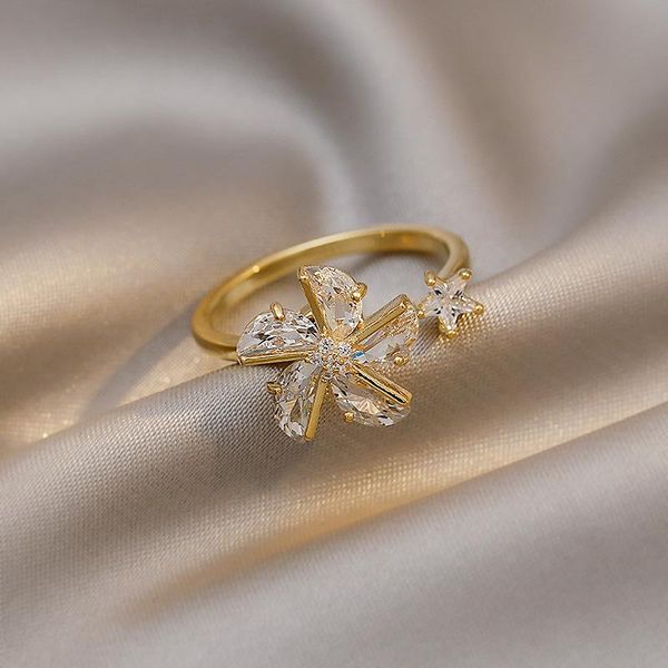 wedding rings lovelink vintage crystal for women cute flower ring adjustable open cuff engagement metal jewelry gift, Slivery;golden
wedding rings lovelink vintage crystal for women cute flower ring adjustable open cuff engagement metal jewelry gift, Slivery;golden