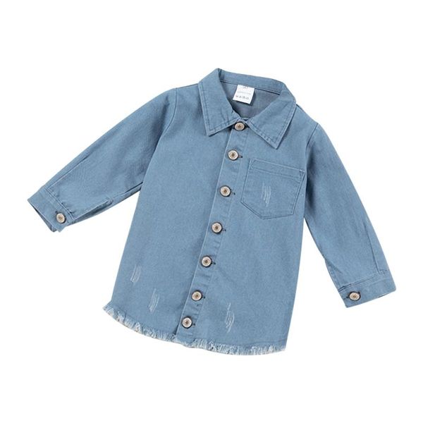 jackets 2021 1-6y casual kids baby denim blue solid turn-down collar long sleeve shirt dress girls spring fall coats, Blue;gray
jackets 2021 1-6y casual kids baby denim blue solid turn-down collar long sleeve shirt dress girls spring fall coats, Blue;gray