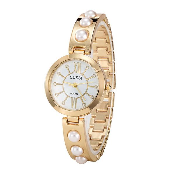 pearl women's bracelet watches luxury gold small elegant stainless steel female quartz watch fashion ladies wristwatches, Slivery;brown
pearl women's bracelet watches luxury gold small elegant stainless steel female quartz watch fashion ladies wristwatches, Slivery;brown
