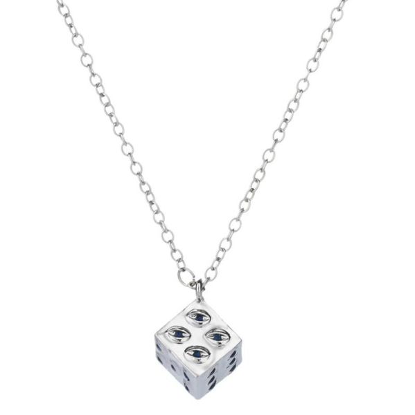 chains anime jujutsu kaisen gojo satoru metal dice pendant necklace cosplay props jewelry fans gift, Silver
chains anime jujutsu kaisen gojo satoru metal dice pendant necklace cosplay props jewelry fans gift, Silver