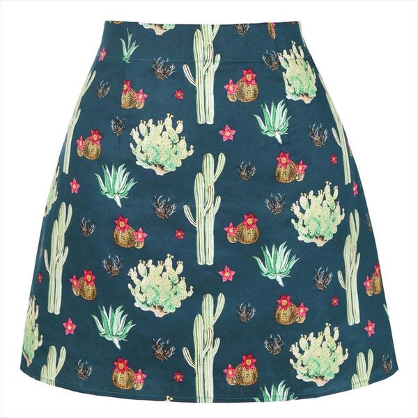 cotton high waist cactus womens skirts floral ss0008 summer faldas mujer vintage punk ladies mini, Black
cotton high waist cactus womens skirts floral ss0008 summer faldas mujer vintage punk ladies mini, Black