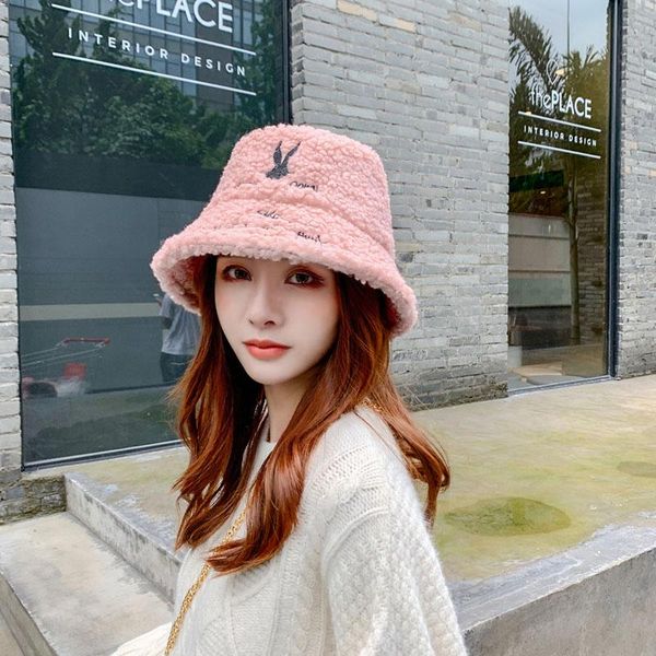 doit women warm bucket hat fishing hats embroidered thick fluff female autumn winter korean wool lady girls fisherman wide brim, Blue;gray
doit women warm bucket hat fishing hats embroidered thick fluff female autumn winter korean wool lady girls fisherman wide brim, Blue;gray