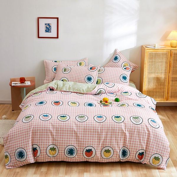 bedding sets pink fruit strawberry girlish style set 3/4 pieces a/b double-sided simplicity fresh lovely
bedding sets pink fruit strawberry girlish style set 3/4 pieces a/b double-sided simplicity fresh lovely