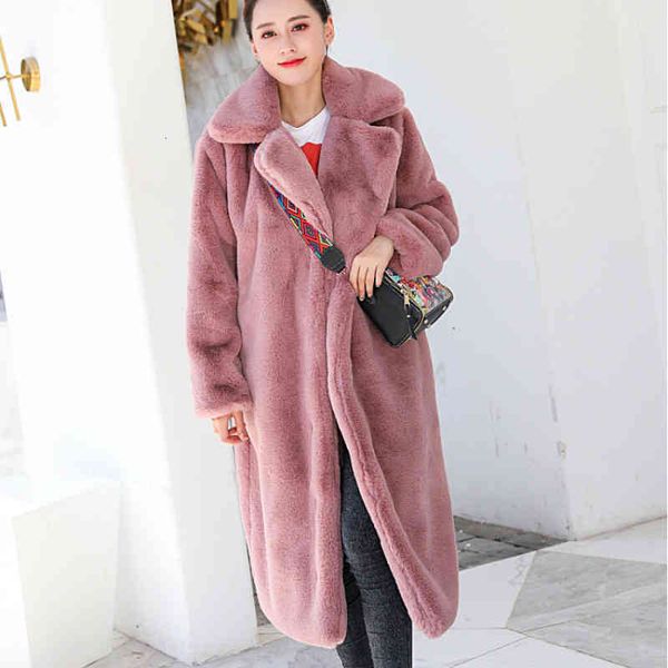 Women's Fur & Faux Winter Warm Coat Thick Long Turn Down Collar Casaco Feminino ZMHR, Black
Women's Fur & Faux Winter Warm Coat Thick Long Turn Down Collar Casaco Feminino ZMHR, Black