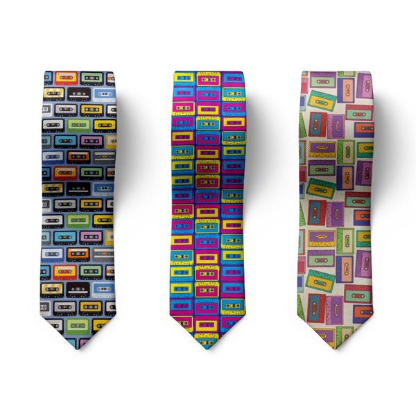 bow ties fashion 8 cm 3d printed men's tie music tape pattern casual polyester funny party business formal wear accessories, Black;gray
bow ties fashion 8 cm 3d printed men's tie music tape pattern casual polyester funny party business formal wear accessories, Black;gray