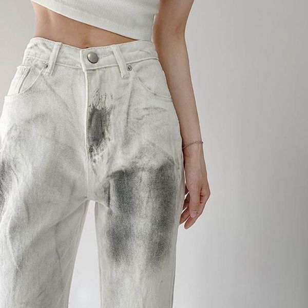 women's jeans high waist women 2021 summer harajuku tie dye print loose fashion wide leg long pants straight baggy denim trouser, Blue
women's jeans high waist women 2021 summer harajuku tie dye print loose fashion wide leg long pants straight baggy denim trouser, Blue