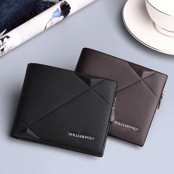 wallets williampolo brand leather genuine men zipper short wallet cowhide original mini purse fashion design luxury for, Red;black
wallets williampolo brand leather genuine men zipper short wallet cowhide original mini purse fashion design luxury for, Red;black