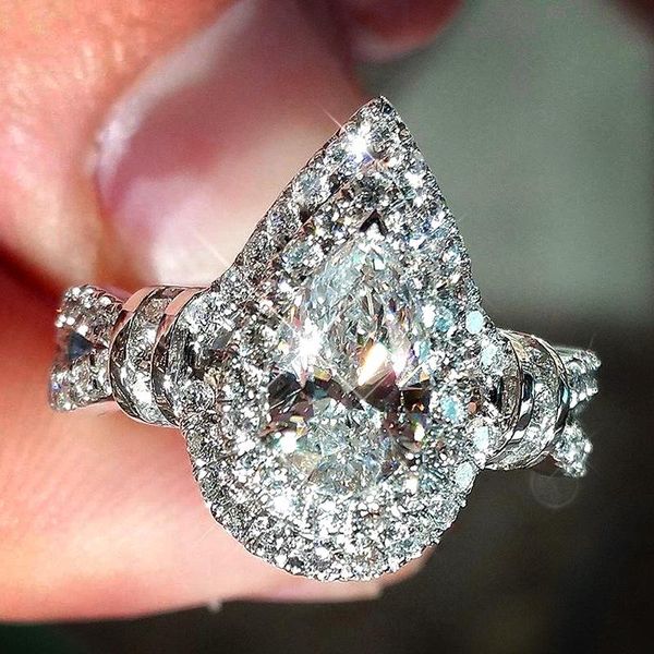 wedding rings 2021 arrival women's ring proposal engagement pear-shaped water droplets full of diamonds simulation diamond, Slivery;golden
wedding rings 2021 arrival women's ring proposal engagement pear-shaped water droplets full of diamonds simulation diamond, Slivery;golden