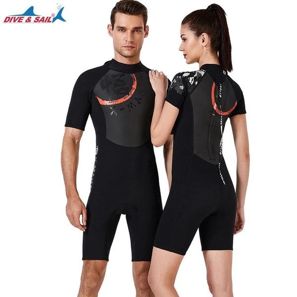swim wear dive & sail short sleeve wetsuit 3mm neoprene men women scuba diving suit spearfishing snorkeling surfing sun-proof swimsuit
swim wear dive & sail short sleeve wetsuit 3mm neoprene men women scuba diving suit spearfishing snorkeling surfing sun-proof swimsuit