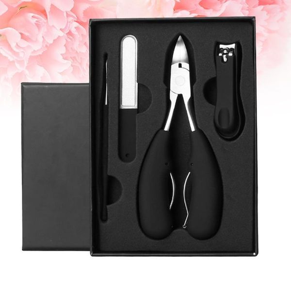 set stainless steel manicure pedicure kit nail cutter grooming clipper trimmer for home outdoor outside (bla1
set stainless steel manicure pedicure kit nail cutter grooming clipper trimmer for home outdoor outside (bla1