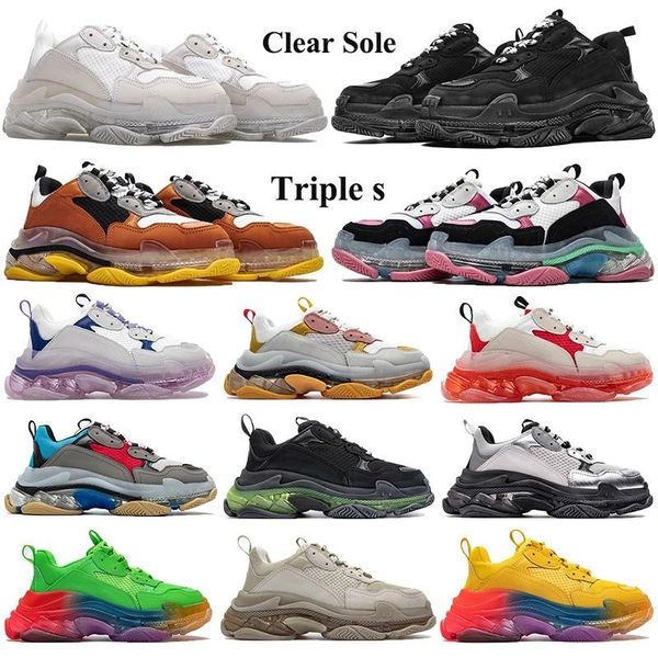 new casual shoes triple s clear sole platform shoes paris height increase sneakers white black navy beige pink men women trainers
new casual shoes triple s clear sole platform shoes paris height increase sneakers white black navy beige pink men women trainers