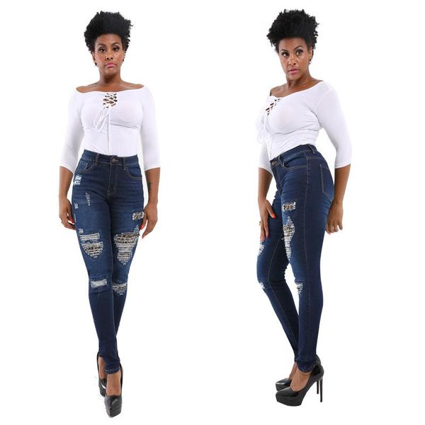 women denim skinny trousers ripped jeans for hole vintage pencil pants high elasticity stretch 2021 women's, Blue
women denim skinny trousers ripped jeans for hole vintage pencil pants high elasticity stretch 2021 women's, Blue