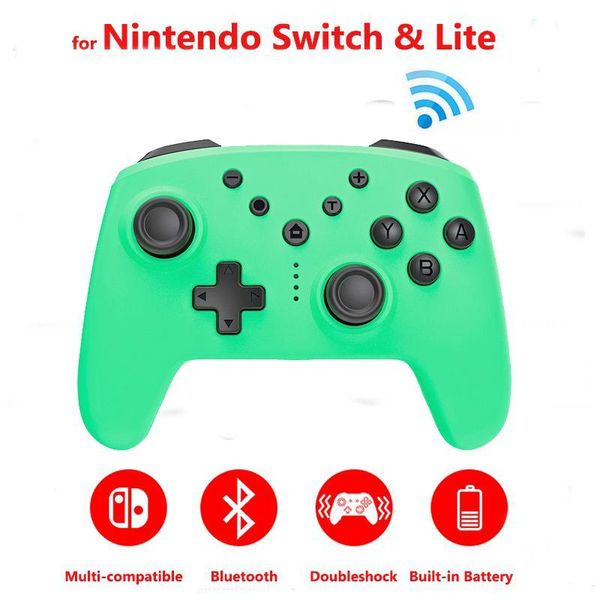 wireless game handle bluetooth plastic controller joystick for switch pro controllers & joysticks
wireless game handle bluetooth plastic controller joystick for switch pro controllers & joysticks