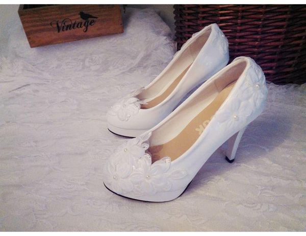 11cm/8.5cm super high heels platforms wedding shoes woman round toes plus size heeled lace flower bridal brides shoe dress, Black
11cm/8.5cm super high heels platforms wedding shoes woman round toes plus size heeled lace flower bridal brides shoe dress, Black