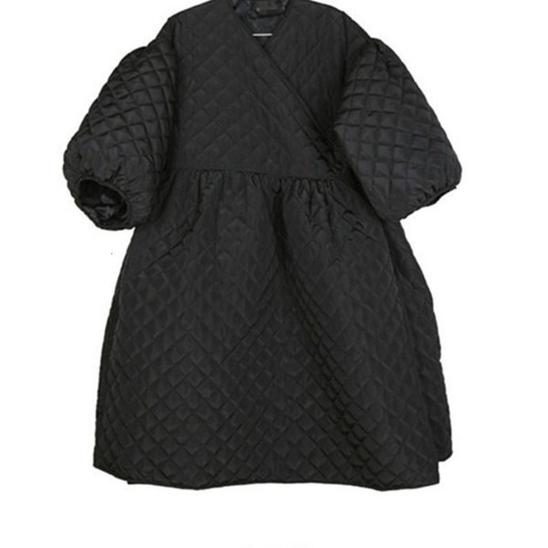 2021 new loose cotton women's wear, retro lantern sleeves, diamond relief, long, winter, bmzh, Black
2021 new loose cotton women's wear, retro lantern sleeves, diamond relief, long, winter, bmzh, Black