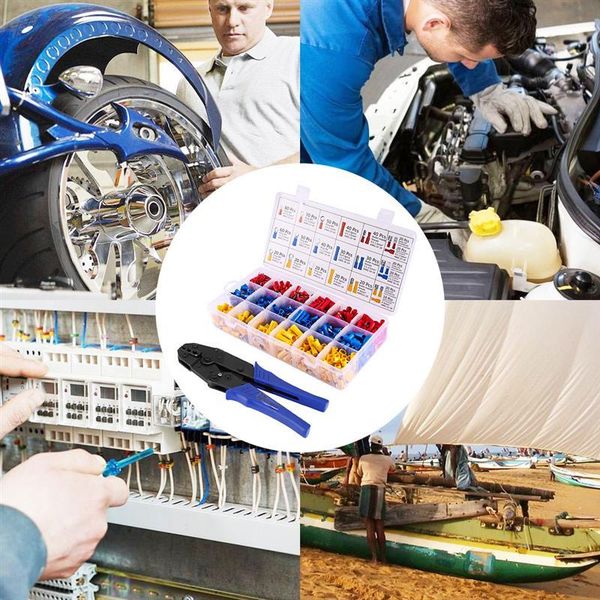 professional hand tool sets 700pcs crimping pliers connector plugs high precision clamp set tubular terminal tools for insulated cable termi
professional hand tool sets 700pcs crimping pliers connector plugs high precision clamp set tubular terminal tools for insulated cable termi