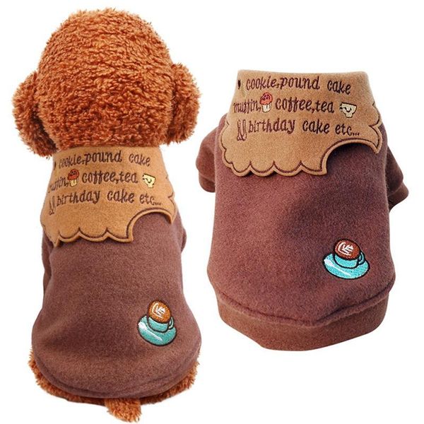 dog apparel pet cat clothes winter warm coat for small coffee color letter embroidery woolen jacket dogs puppy chihuahua #1 #4
dog apparel pet cat clothes winter warm coat for small coffee color letter embroidery woolen jacket dogs puppy chihuahua #1 #4