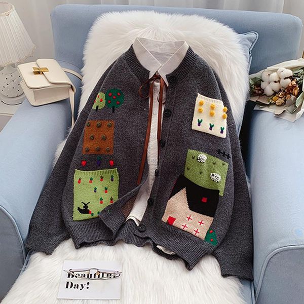 women's knits & tees ebaihui autumn winter knitted female cardigans loose harajuku sweaters coat cute print cardigan women sweater jack, White
women's knits & tees ebaihui autumn winter knitted female cardigans loose harajuku sweaters coat cute print cardigan women sweater jack, White