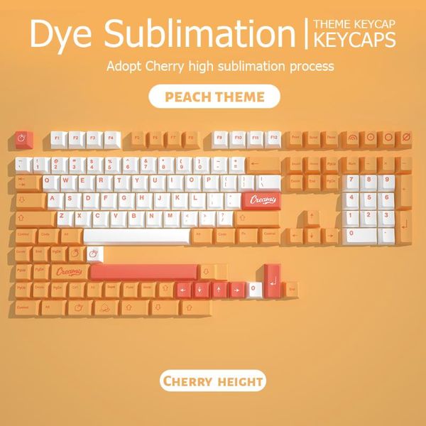 keyboards pbt keycaps 141 key cherry profile dye sub personalized gmk peach keycap for mx switch mechanical 61/64/68 keys
keyboards pbt keycaps 141 key cherry profile dye sub personalized gmk peach keycap for mx switch mechanical 61/64/68 keys
