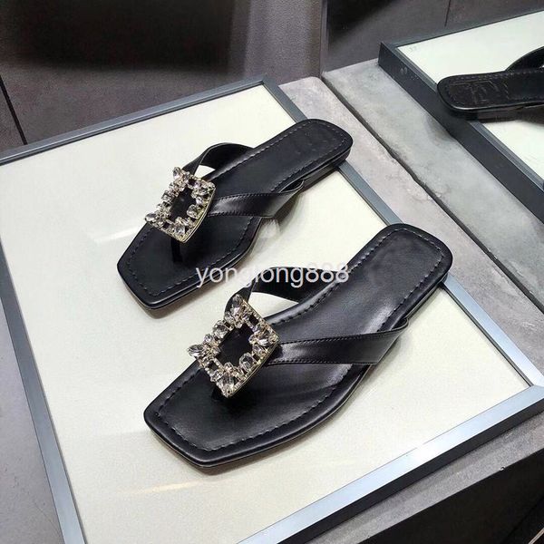 dress shoes summer style square head cowhide fashion flat bottom clip foot herringbone slippers casual women's shoes trend, Black
dress shoes summer style square head cowhide fashion flat bottom clip foot herringbone slippers casual women's shoes trend, Black