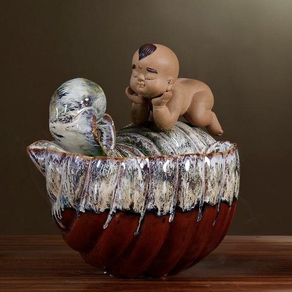 furniture accessories zen ceramic running water small ornaments fountain living room decoration desk arrangement creative money-raising and
furniture accessories zen ceramic running water small ornaments fountain living room decoration desk arrangement creative money-raising and