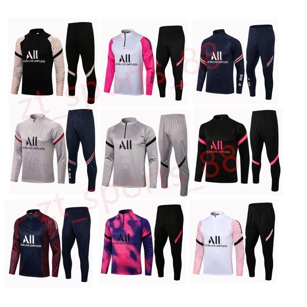 2022 messi soccer survetement tracksuit psgs mbappe sergio ramos jacket futbol men long sleeves kit sets hommes sportswear training suits fo, Black
2022 messi soccer survetement tracksuit psgs mbappe sergio ramos jacket futbol men long sleeves kit sets hommes sportswear training suits fo, Black