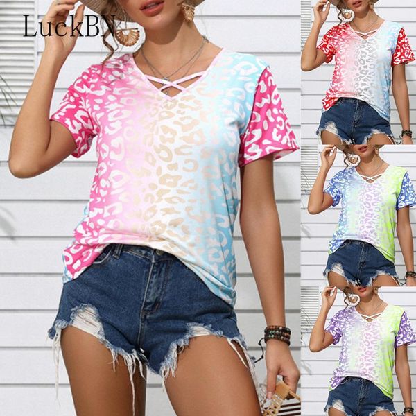 women's t-shirt 2021 women summer v-neck gradient print short sleeve t shirts fashion casual loose tess large size female, White
women's t-shirt 2021 women summer v-neck gradient print short sleeve t shirts fashion casual loose tess large size female, White