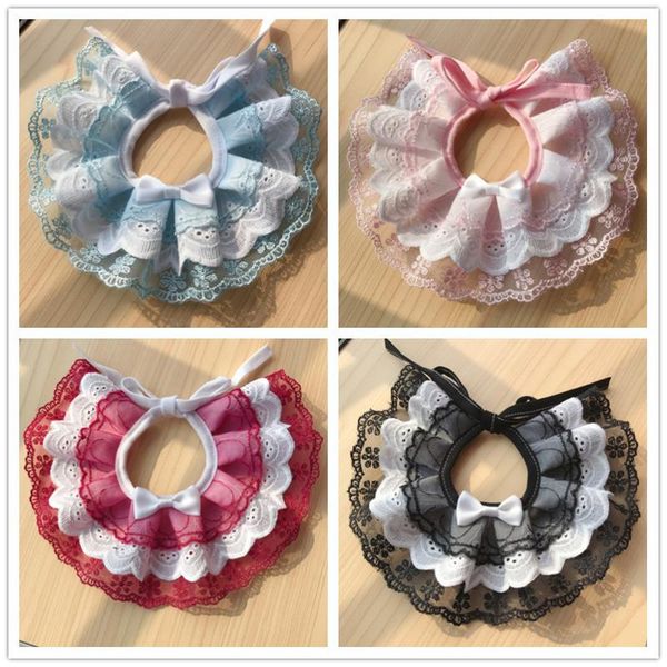 pet supply lace flower neck decor collar string bib necklace strap cat kitten bow bell collars & leads
pet supply lace flower neck decor collar string bib necklace strap cat kitten bow bell collars & leads