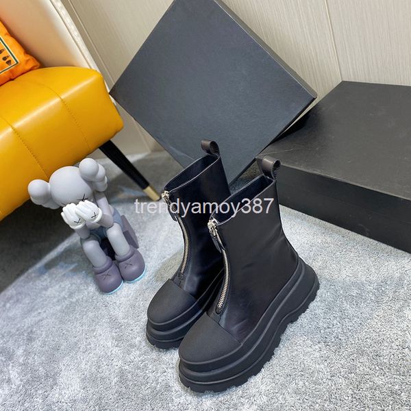 boots summer british style front zipper short boots middle inner increase femininity simple and comfortable, Black
boots summer british style front zipper short boots middle inner increase femininity simple and comfortable, Black