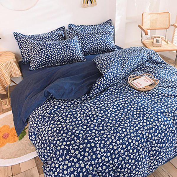 bedding sets little blue flower four pieces home textile double bed comefortable bedspreads quilt cover pillowcase oceania
bedding sets little blue flower four pieces home textile double bed comefortable bedspreads quilt cover pillowcase oceania