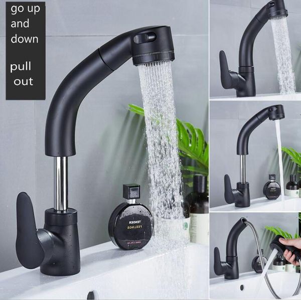 bathroom sink faucets gold/black/chrome pull cold and water faucet basin lifting shampoo tap out
bathroom sink faucets gold/black/chrome pull cold and water faucet basin lifting shampoo tap out