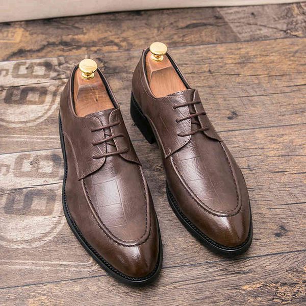dress shoes fashionable breathable business leather casual oxford lace-up formal shoes pointed toe dress men's wedding party xras, Black
dress shoes fashionable breathable business leather casual oxford lace-up formal shoes pointed toe dress men's wedding party xras, Black