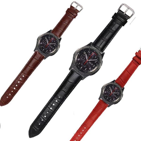 watch bands 20mm 22mm leather band for samsung gear sport s4 s3 s2 smart strap quick release watchband 42mm 46mm, Black;brown
watch bands 20mm 22mm leather band for samsung gear sport s4 s3 s2 smart strap quick release watchband 42mm 46mm, Black;brown