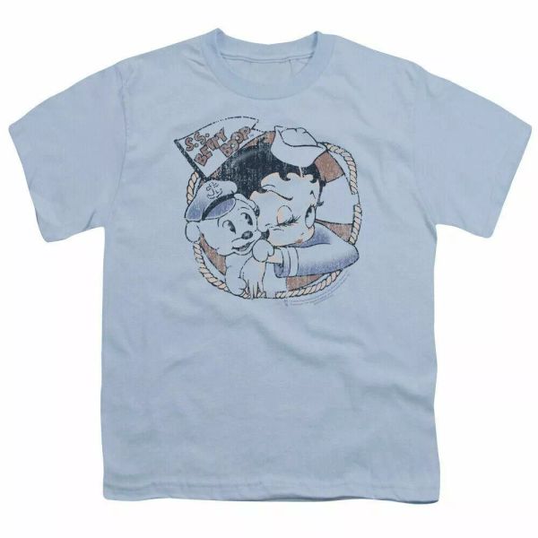 betty boop s.s. vintage kids youth t shirt licensed cartoon tee light blue, White;black
betty boop s.s. vintage kids youth t shirt licensed cartoon tee light blue, White;black