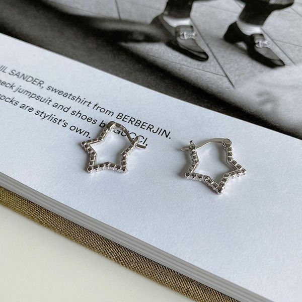 hoop & huggie punk stylish small star earrings for women simple pattern ear piercing minimalist geometric hoops gold, Golden;silver
hoop & huggie punk stylish small star earrings for women simple pattern ear piercing minimalist geometric hoops gold, Golden;silver