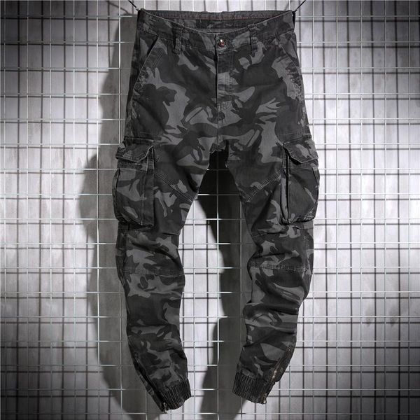 men's pants cargo cotton camouflage jogger straight trousers men military camo male army autumn 40, Black
men's pants cargo cotton camouflage jogger straight trousers men military camo male army autumn 40, Black