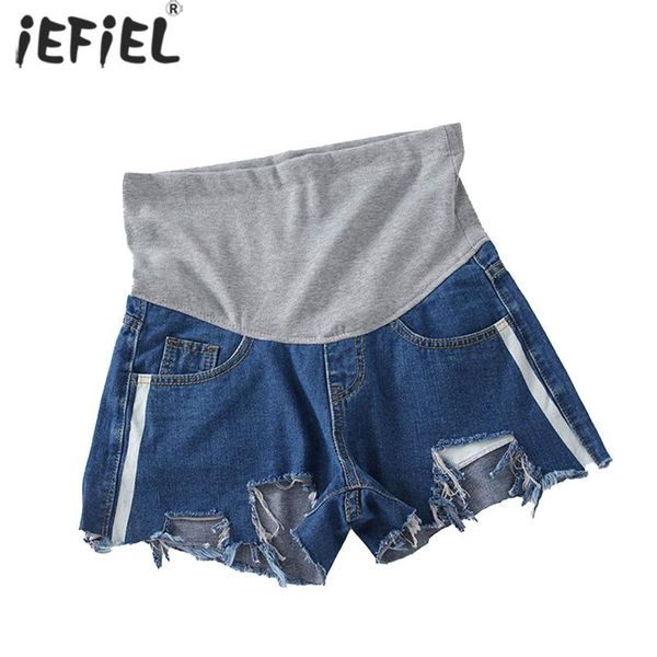 maternity pregnancy jeans shorts summer wear low-waisted blue denim loose pants with pockets for pregnant women clothes bottoms, White
maternity pregnancy jeans shorts summer wear low-waisted blue denim loose pants with pockets for pregnant women clothes bottoms, White