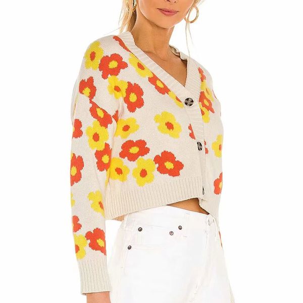 women's sweaters female long-sleeve floral sweater, woman's cardigan jacket printed with cleavage in v sw4598 05u0, White;black
women's sweaters female long-sleeve floral sweater, woman's cardigan jacket printed with cleavage in v sw4598 05u0, White;black