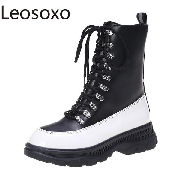 boots 2021 autumn vintage thick high heel matching colors for women's metal bucking straps mid-cylinder motorcycle, Black
boots 2021 autumn vintage thick high heel matching colors for women's metal bucking straps mid-cylinder motorcycle, Black