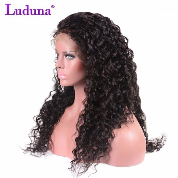 luduna lace front human hair wigs with baby water wave brazilian for black women remy1
luduna lace front human hair wigs with baby water wave brazilian for black women remy1
