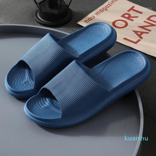 bathroom slippers woman eva non-slip 2021 soft indoor solid casual shoes woman, Black