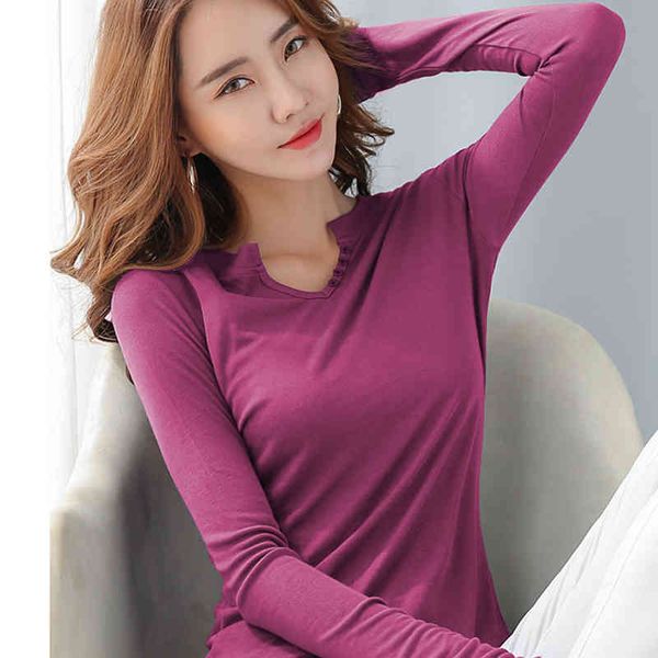 women's t-shirt shintimes ee fashion button v-neck for women cotton shirt woman casual ops femme long sleeve camisetas 2en, White
women's t-shirt shintimes ee fashion button v-neck for women cotton shirt woman casual ops femme long sleeve camisetas 2en, White