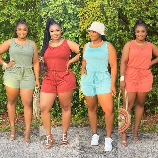 women's jumpsuits & rompers adfvat women sleeveless summer plus size catsuit casual bandage romper outfit playsuits of6386, Black;white
women's jumpsuits & rompers adfvat women sleeveless summer plus size catsuit casual bandage romper outfit playsuits of6386, Black;white